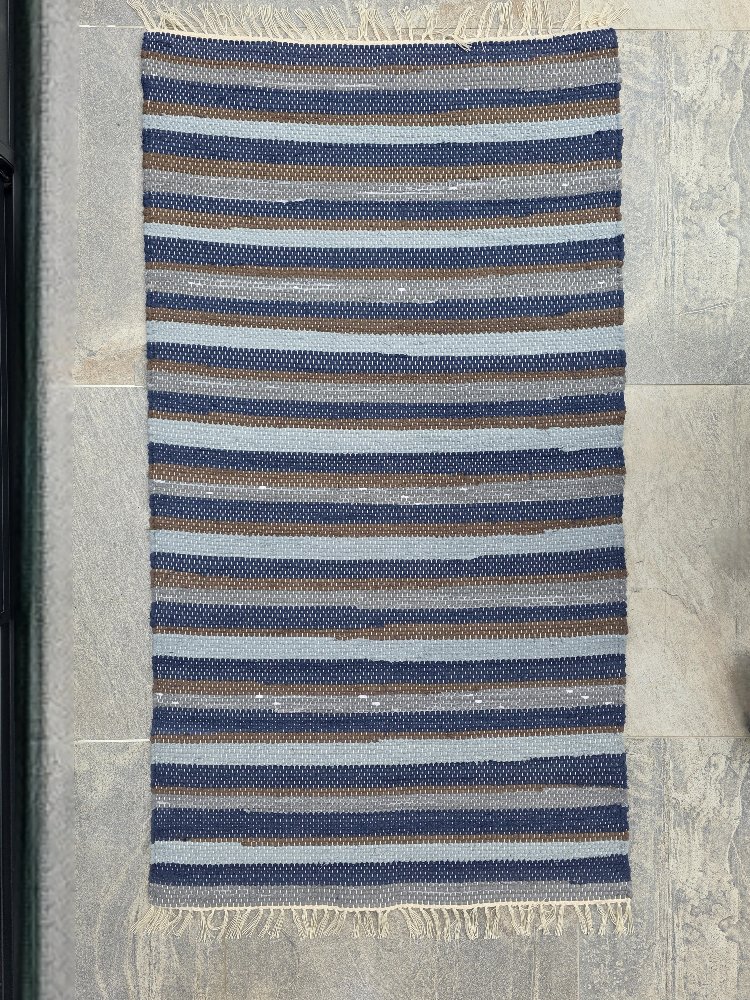 10 El Dokuma Çul-Çaput Kilim (Hand-woven Rag Kilim Rug)