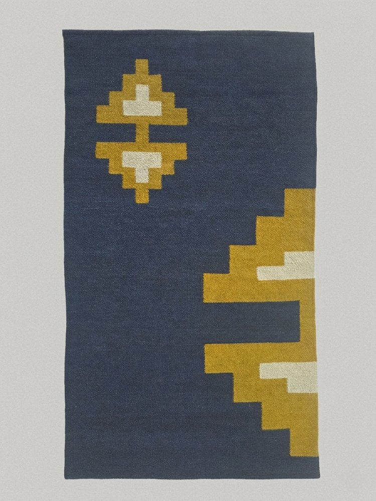 Bukağı El Dokuma Yün Kilim (Fetter Hand-woven Wool Kilim Rug)