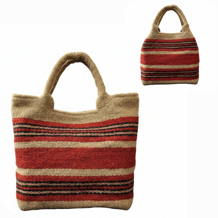 Diğer renkleri görmek için tıklayın. İlkay el dokuma yün çanta- Handwoven wool bag