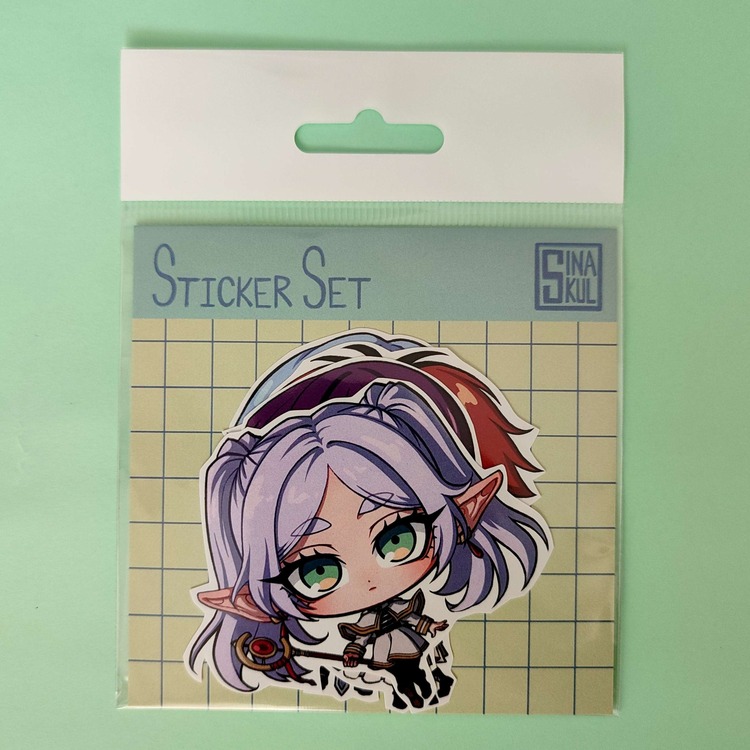 Frieren: Beyond the Journey's End 4'lü Anime Sticker Seti