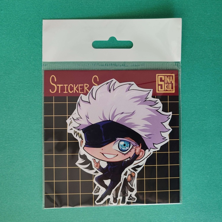 JJK 4'lü Anime Sticker Seti