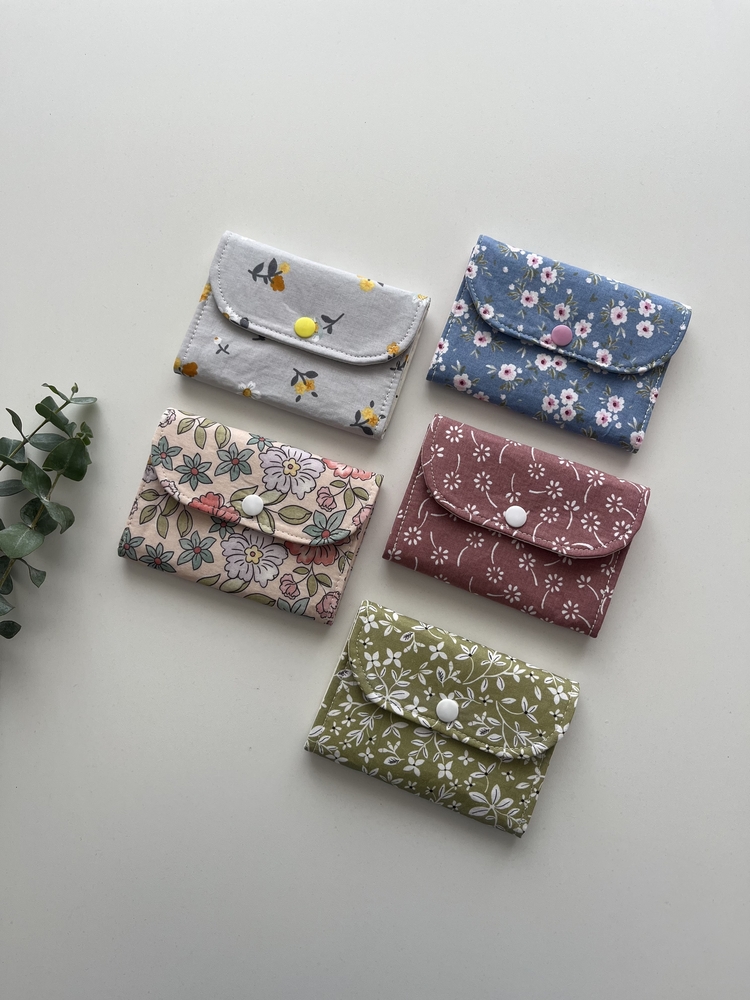 Fermuar bölmeli mini cüzdan