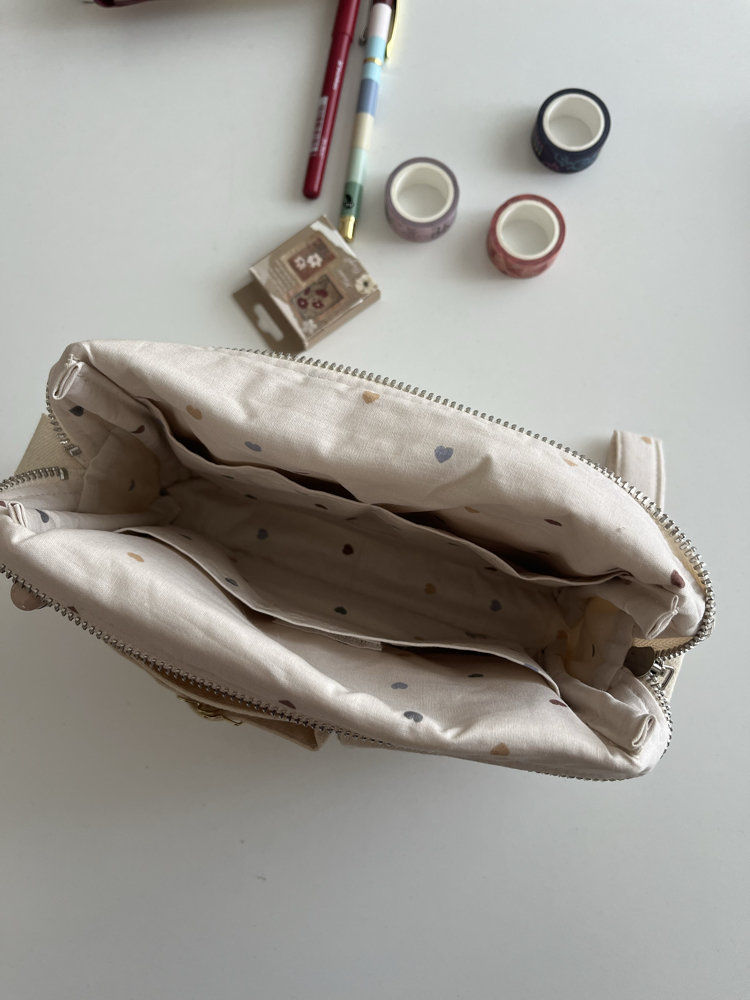 Mini organizer çanta ( anahtarlık dahil) 