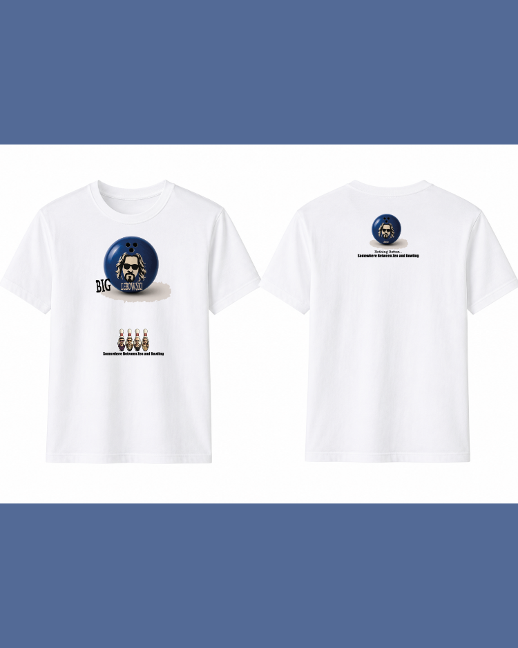 BIG LEBOWSKİ ARŞİV SERİSİ BEYAZ T-SHIRT