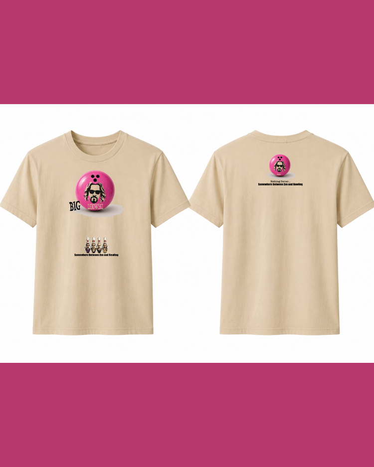 BIG LEBOWSKI ARŞİV SERİSİ BEJ T-SHIRT