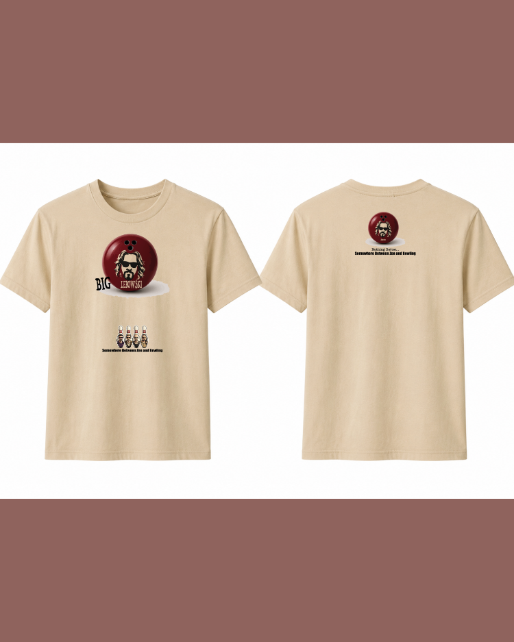 BIG LEBOWSKI ARŞİV SERİSİ BEJ T-SHIRT