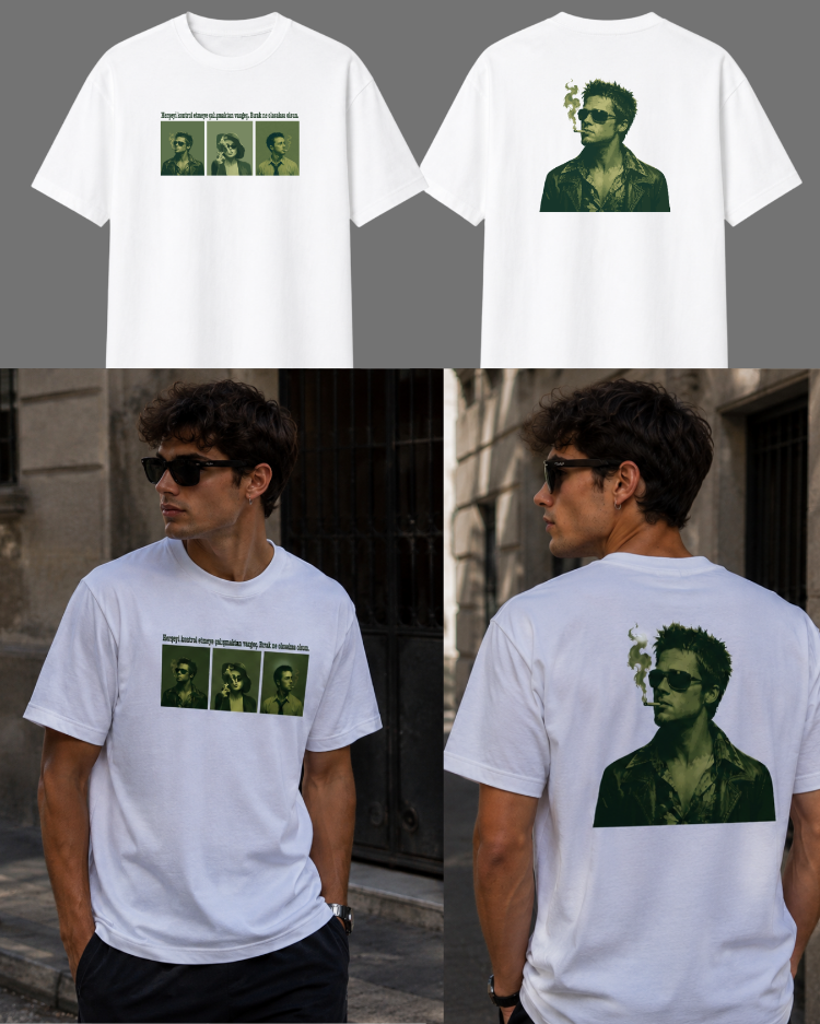 DÖVÜŞ KULÜBÜ TYLER DURDEN BASKILI TSHİRT