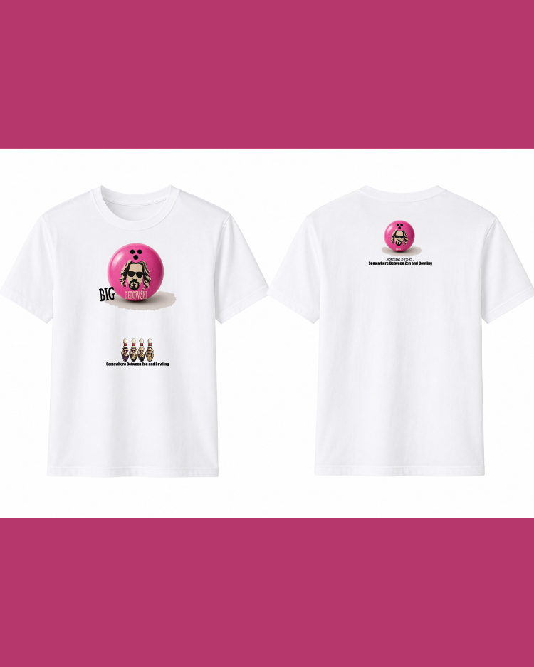 BIG LEBOWSKİ ARŞİV SERİSİ BEYAZ T-SHIRT