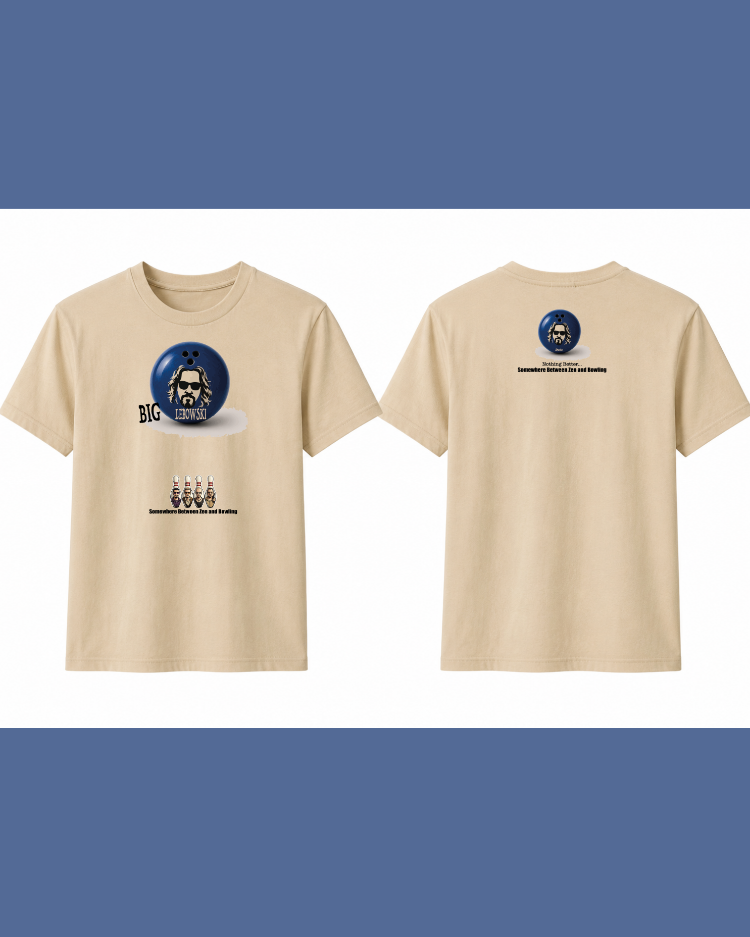 BIG LEBOWSKI ARŞİV SERİSİ BEJ T-SHIRT