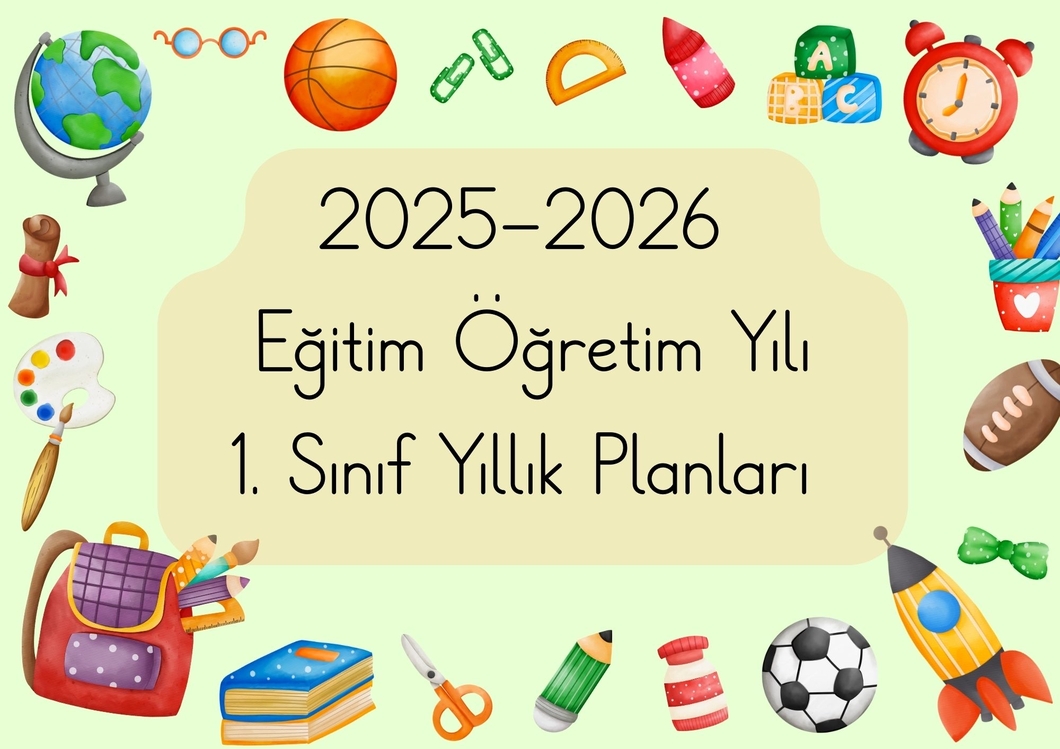 1. Sınıf Yıllık Planları