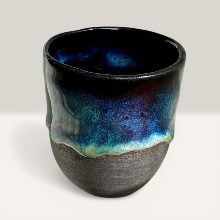 Kuzey Işıkları Stoneware Bardak