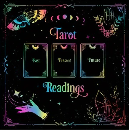 Tarot Okuma 3 Kart Tarot Örtüsü