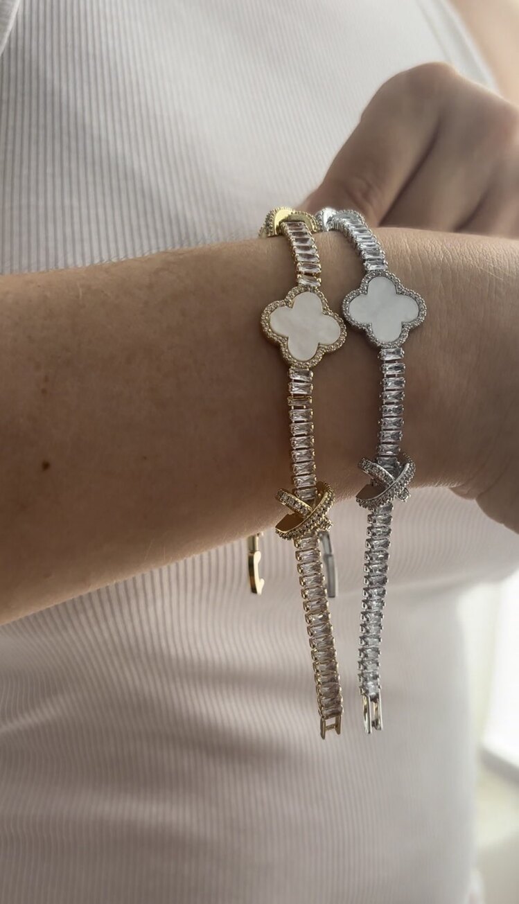 Vancleff Gold Renk Bileklik
