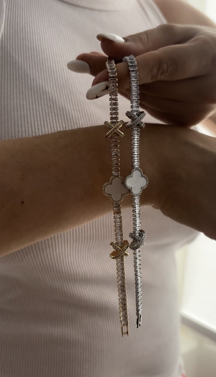 Vancleff Gold Renk Bileklik