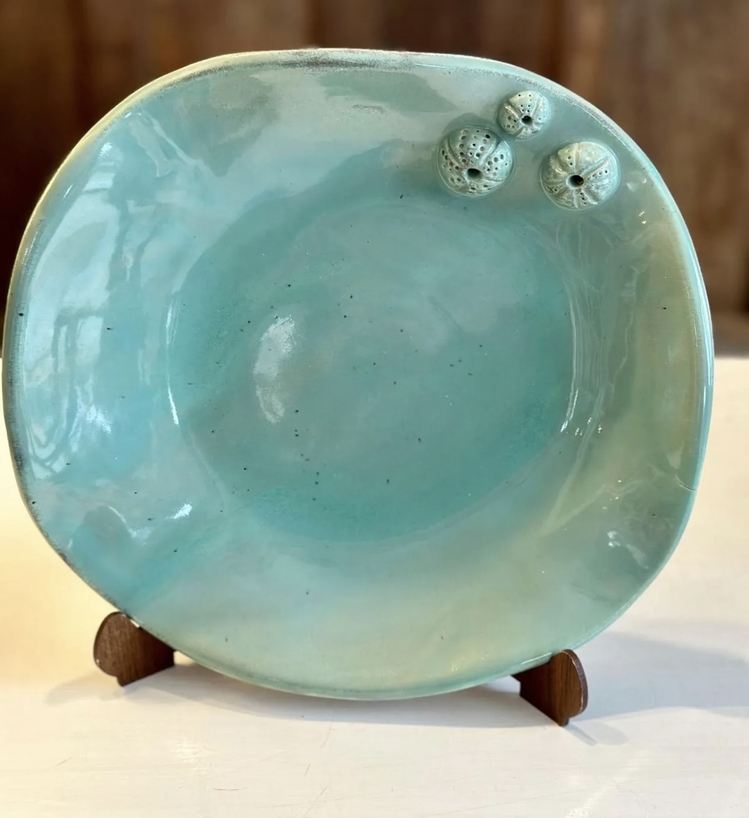 Turkuaz Kestane Tabak 24 cm