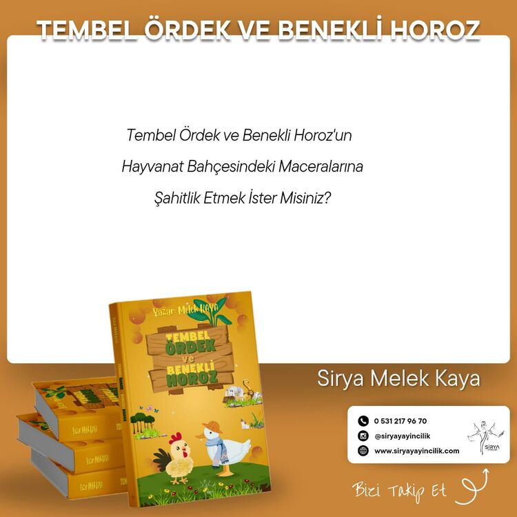 TEMBEL ÖRDEK VE BENEKLİ HOROZ