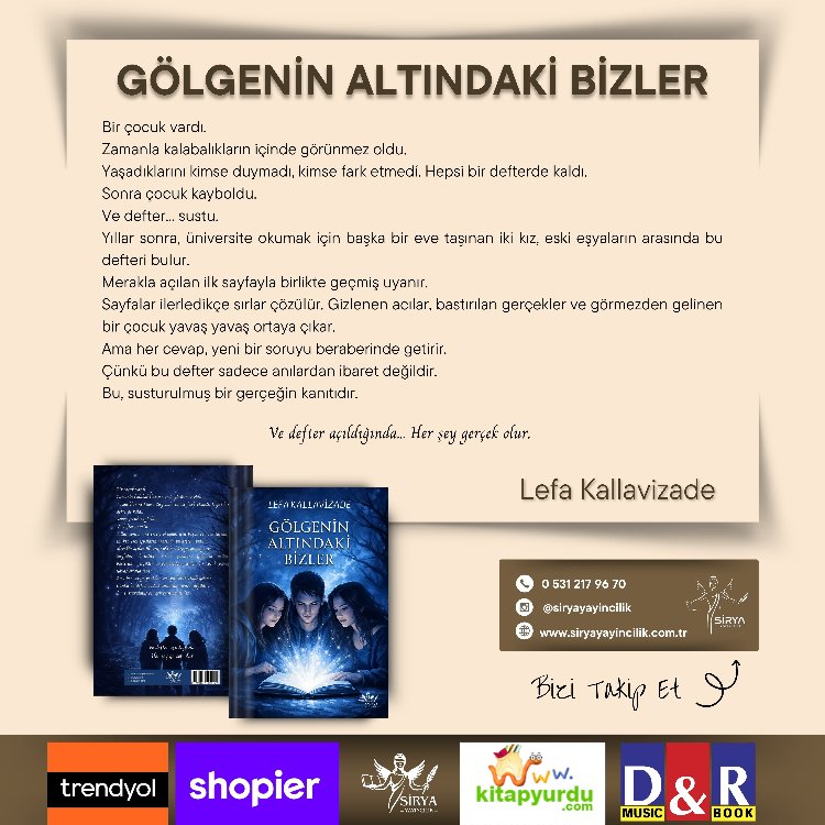 Gölgenin Altindaki Bizler / Lefa Kallavizade