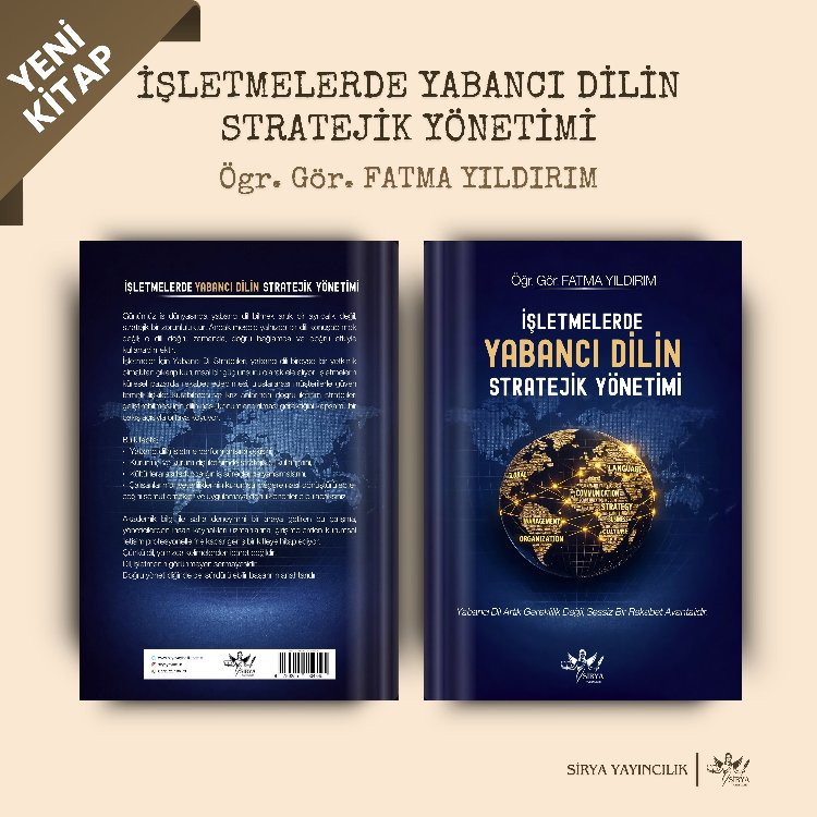 İŞLETMELERDE YABANCI DİLİN STRATEJİK YÖNETİMİ