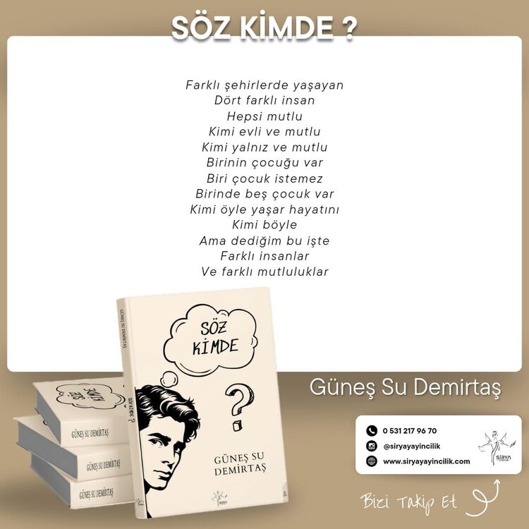 SÖZ KİMDE / Güneş Su Demirtaş