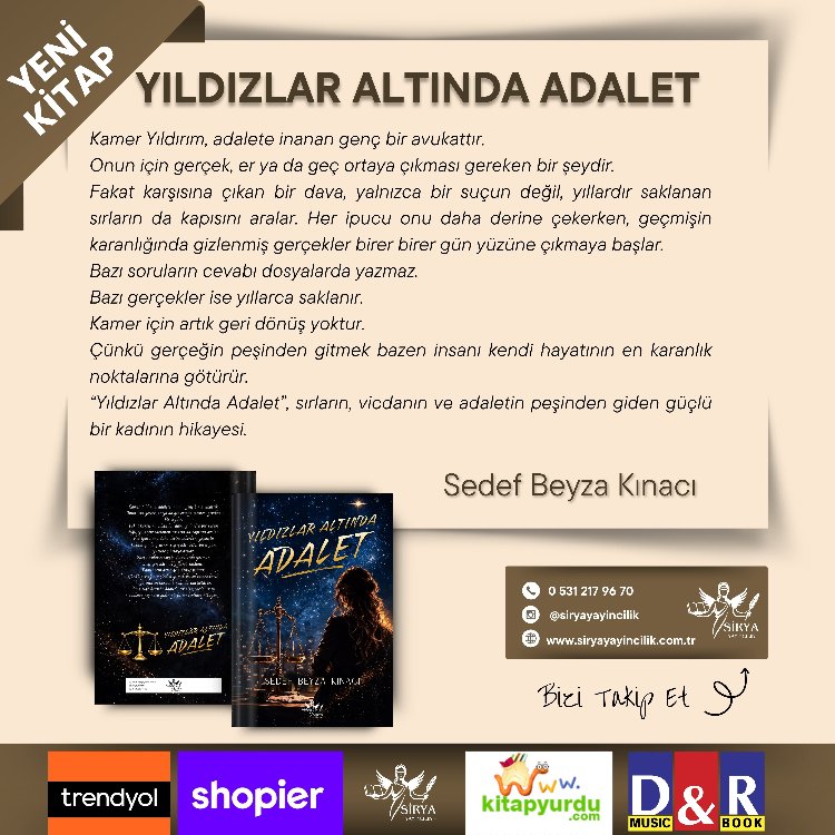 Yıldızların Altında Adalet / Sedef Beyza Kınacı