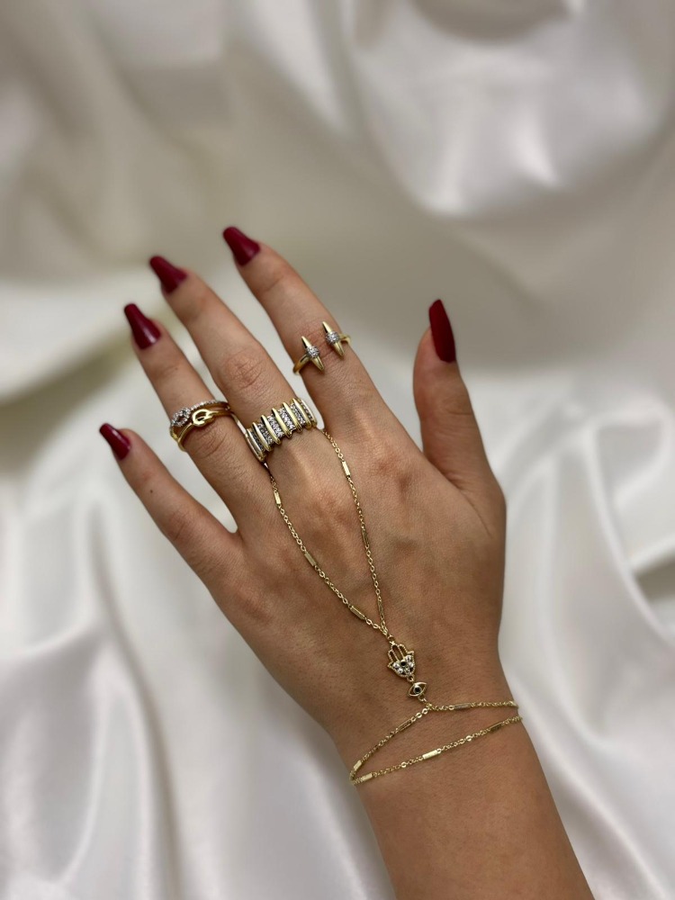 Hamsa Model Gold Şahmeran