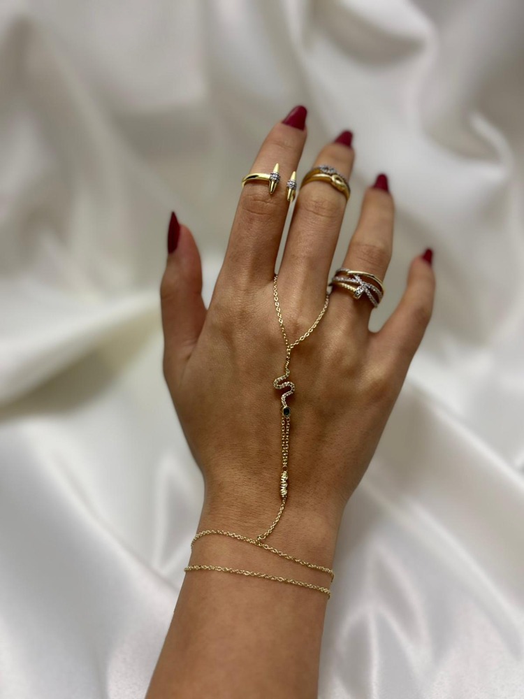 Snake Model Gold Şahmeran