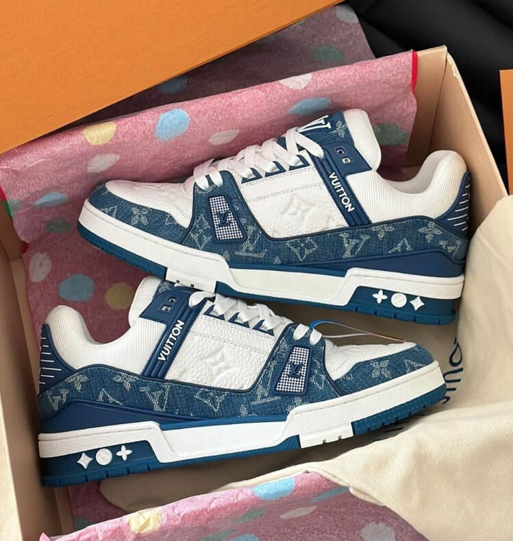 LV TRAINER BLUE•WHİTE