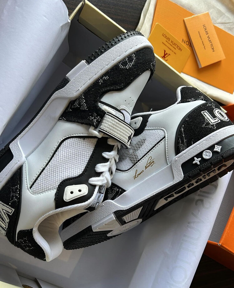 LV TRAINER WHİTE•BLACK