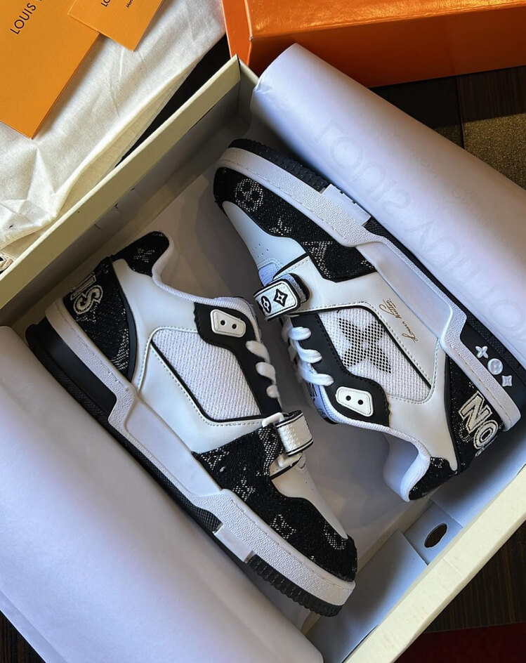 LV TRAINER WHİTE•BLACK