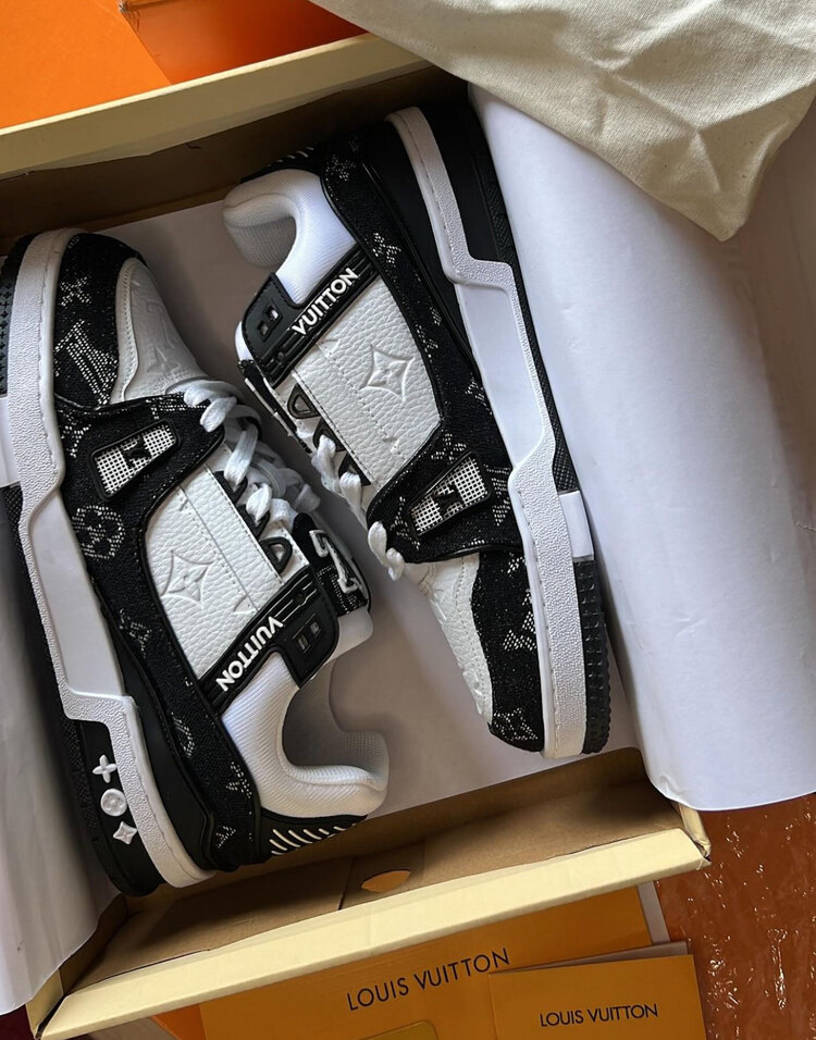 LV TRAINER BLACK•WHİTE
