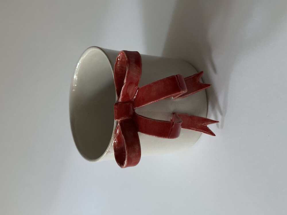KIRMIZI FİYONK KULP BARDAK