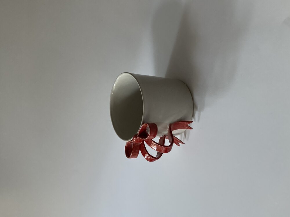 KIRMIZI FİYONK KULP BARDAK