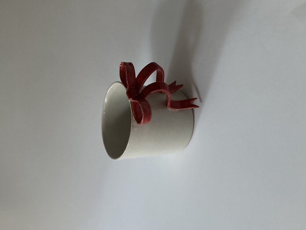 KIRMIZI FİYONK KULP BARDAK