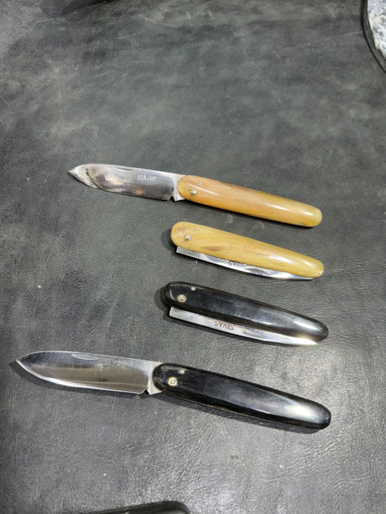 Koç Boynuzu Kabze Fransız T5 Çelik Sivas Çakısı (Toplam 21 cm)