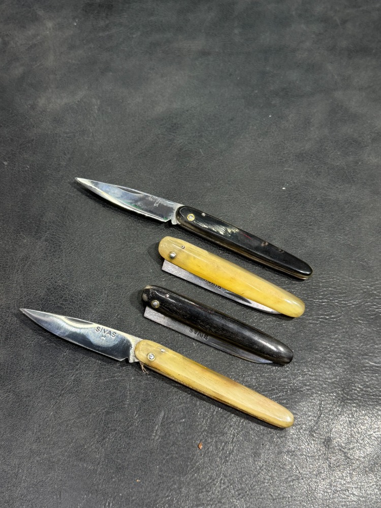 Koç Boynuzu Kabze Fransız T5 Çelik Sivas Çakısı (Toplam 15 cm)