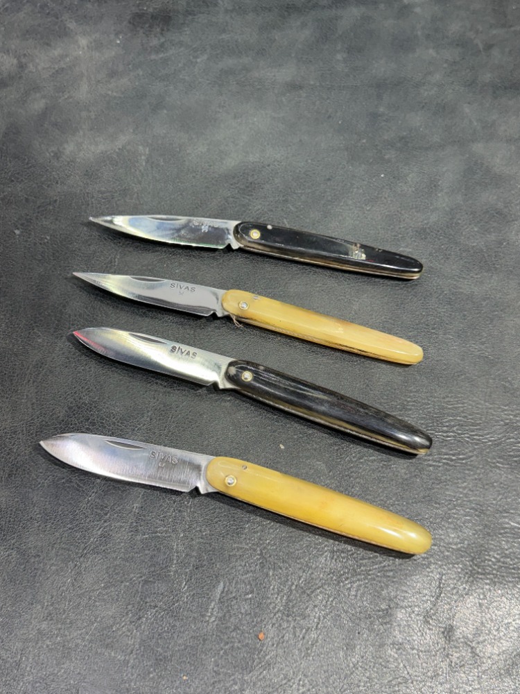 Koç Boynuzu Kabze Fransız T5 Çelik Sivas Çakısı (Toplam 15 cm)