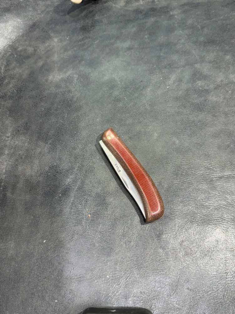 Fiber Kabze Fransız T5 Çelik Eğri Model Sivas Çakısı (Toplam 21 cm)