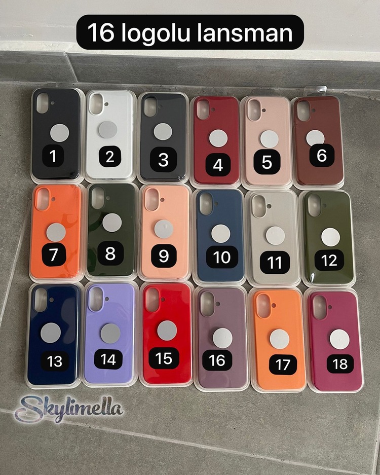 Apple Silikon Kılıf (16 Serisi)
