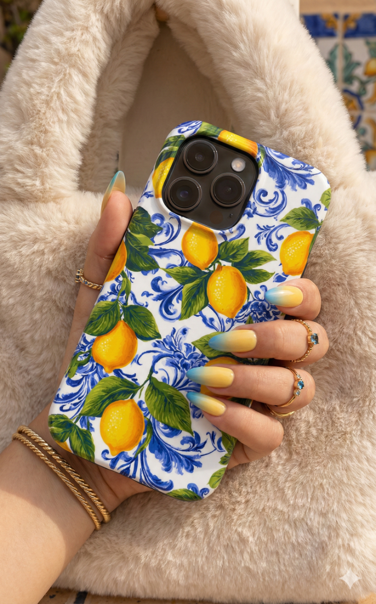 Limon Bahçesi Bumper iPhone Kılıf