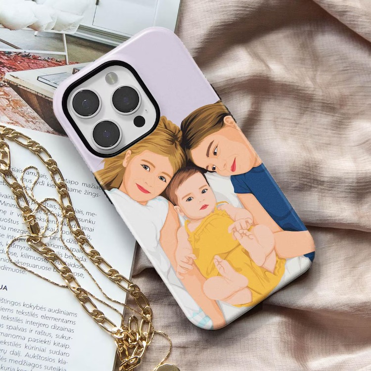 Kişiye Özel Vektörel iPhone Kılıf