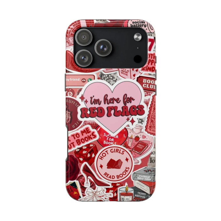 Red Flags Bumper iPhone Kılıf