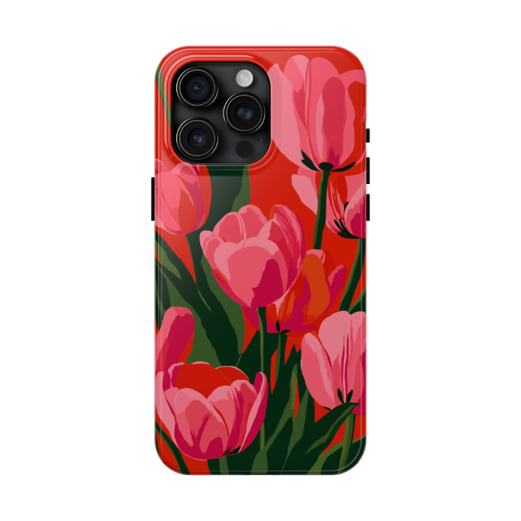 Lale Bahçesi Bumper iPhone Kılıf