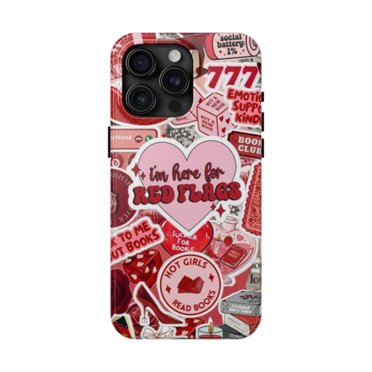 Red Flags Bumper iPhone Kılıf