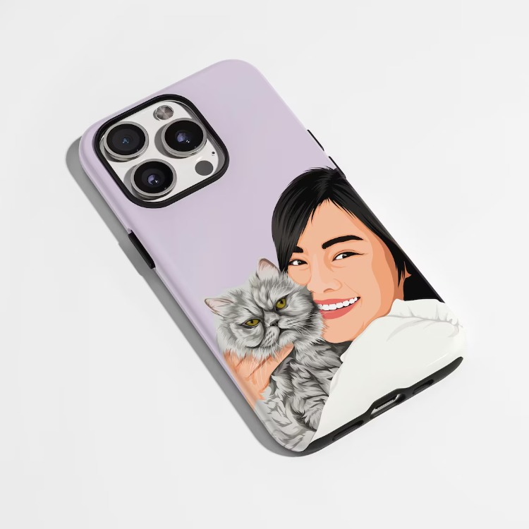Kişiye Özel Vektörel iPhone Kılıf