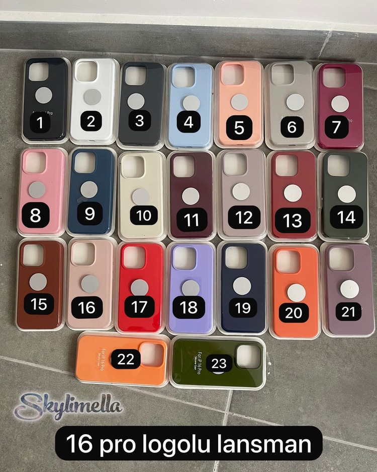 Apple Silikon Kılıf (16 Serisi)