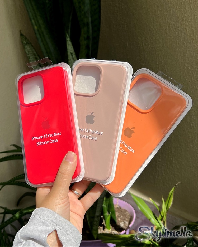 Apple Silikon Kılıf (15 Serisi)