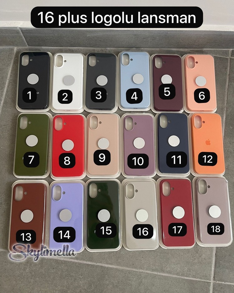 Apple Silikon Kılıf (16 Serisi)