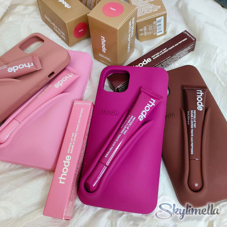 Rhode Lips iPhone Kılıf + Gloss Set