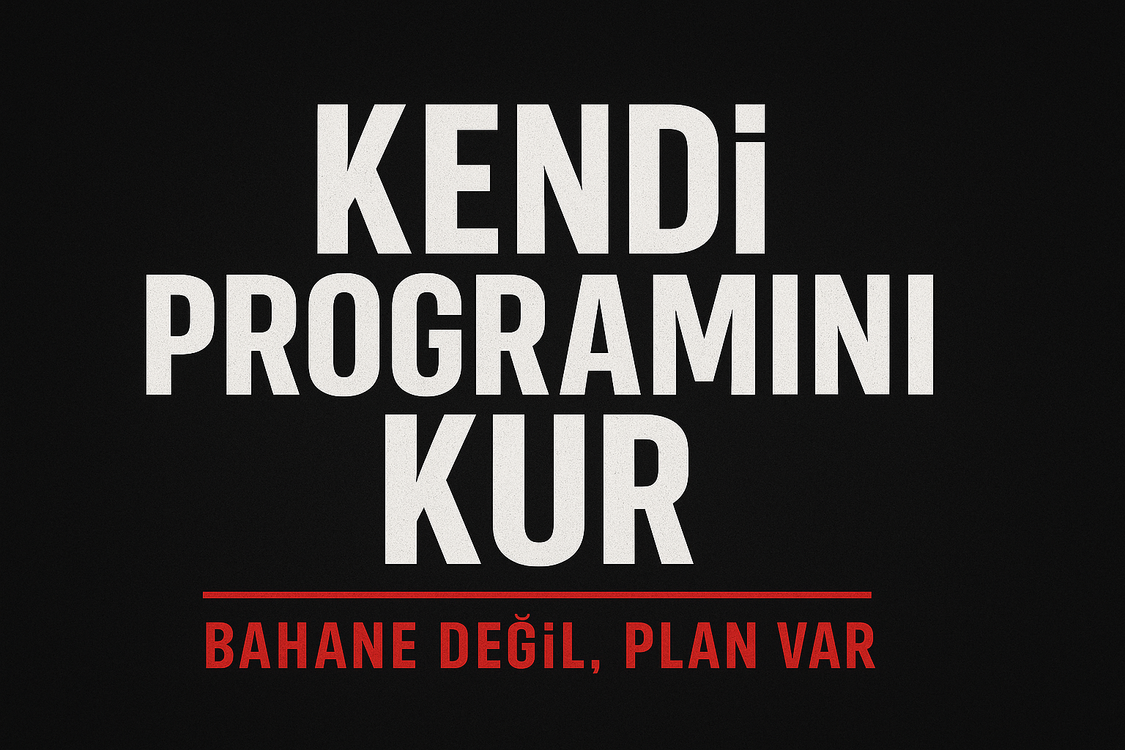 Sıfırdan Düzen + Kendi Programını Kur + 2 Saatlik Stratejik Görüşme