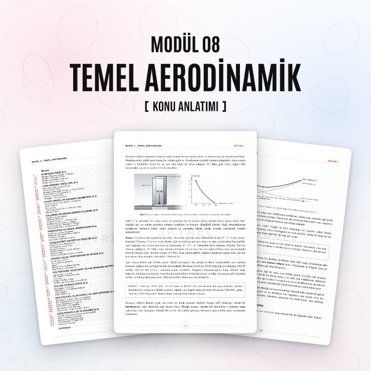 Modül 8 - Temel Aerodinamik